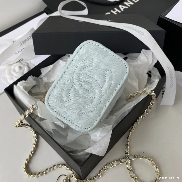 First Bag Ru SMALL CHANEL CHAIN VANITY WITH 0815